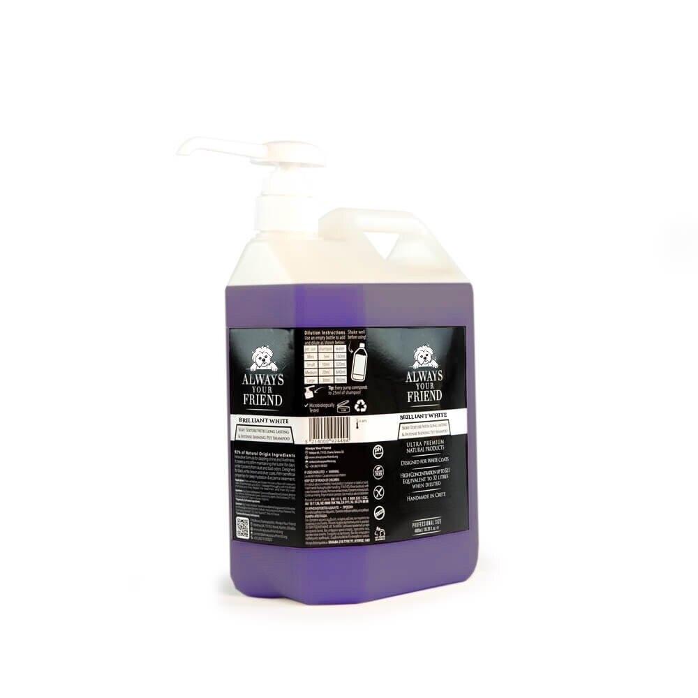 ALWAYS YOUR FRIEND Brilliant White / Whitening shampoo