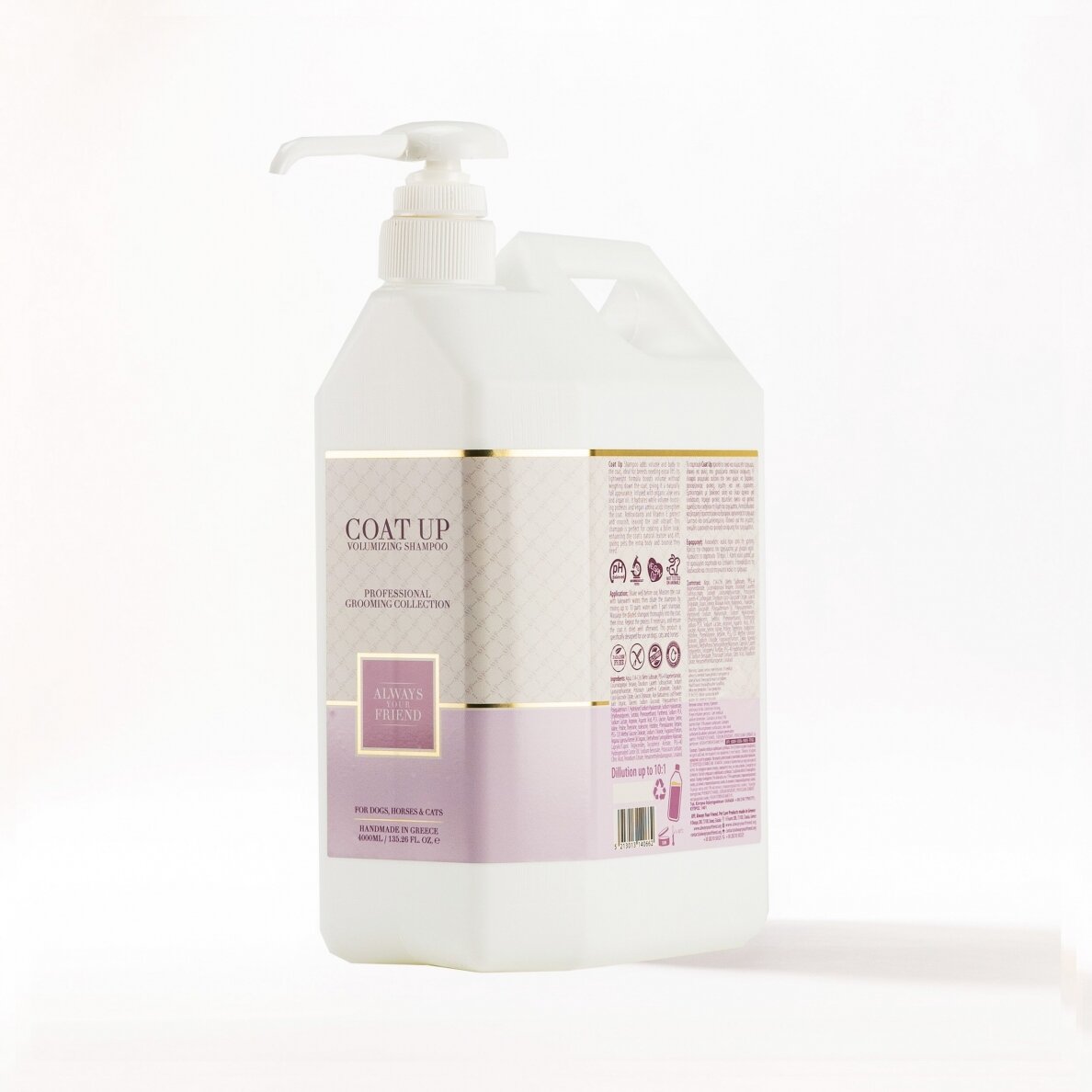 Coat Up Shampoo / Purumą suteikiantis šampūnas