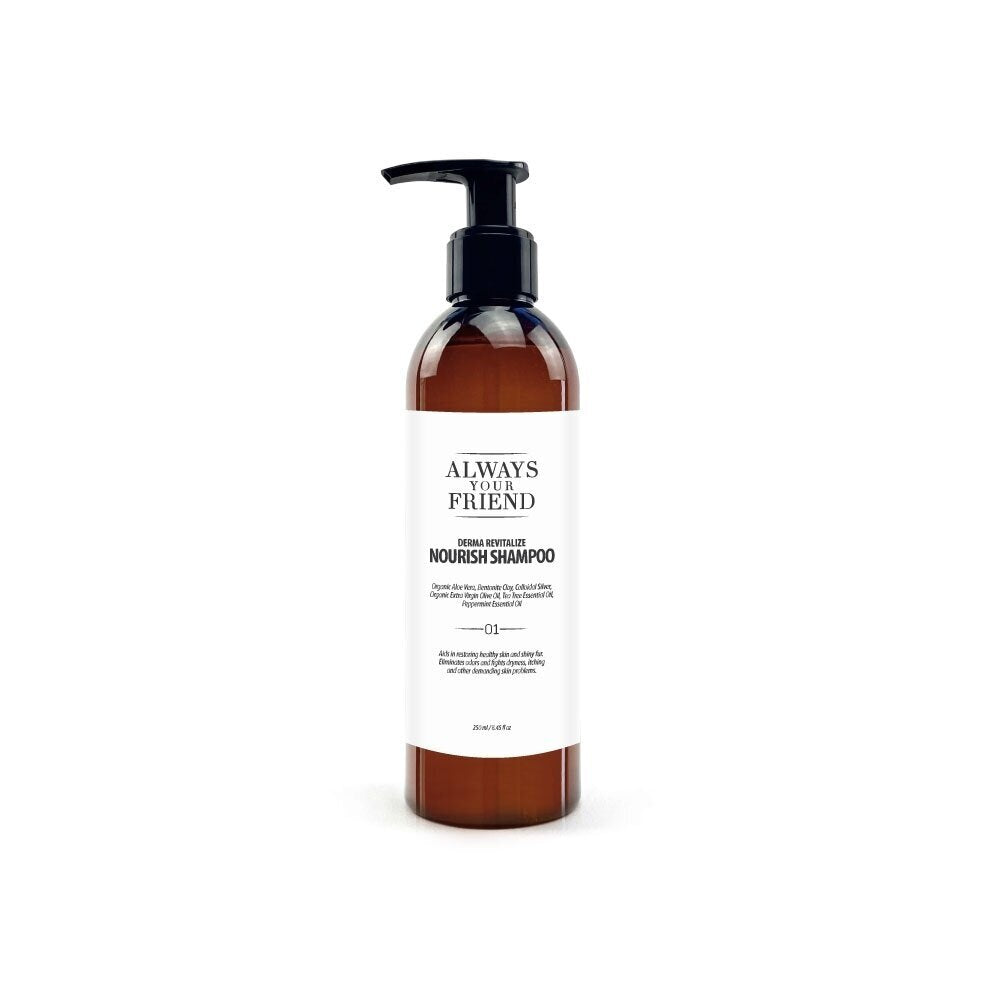 ALWAYS YOUR FRIEND Nourish Shampoo Derma Revitalize Line/Gydomasis šampūnas