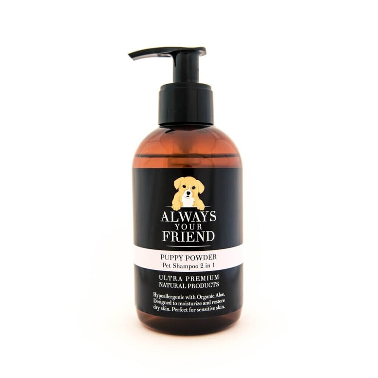 ALWAYS YOUR FRIEND Puppy Powder Shampoo 2in1/ Mažyliams